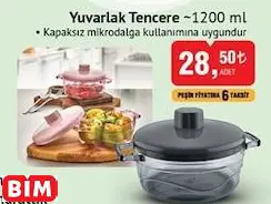 YUVARLAK TENCERE